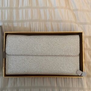 Elegant White Clutch